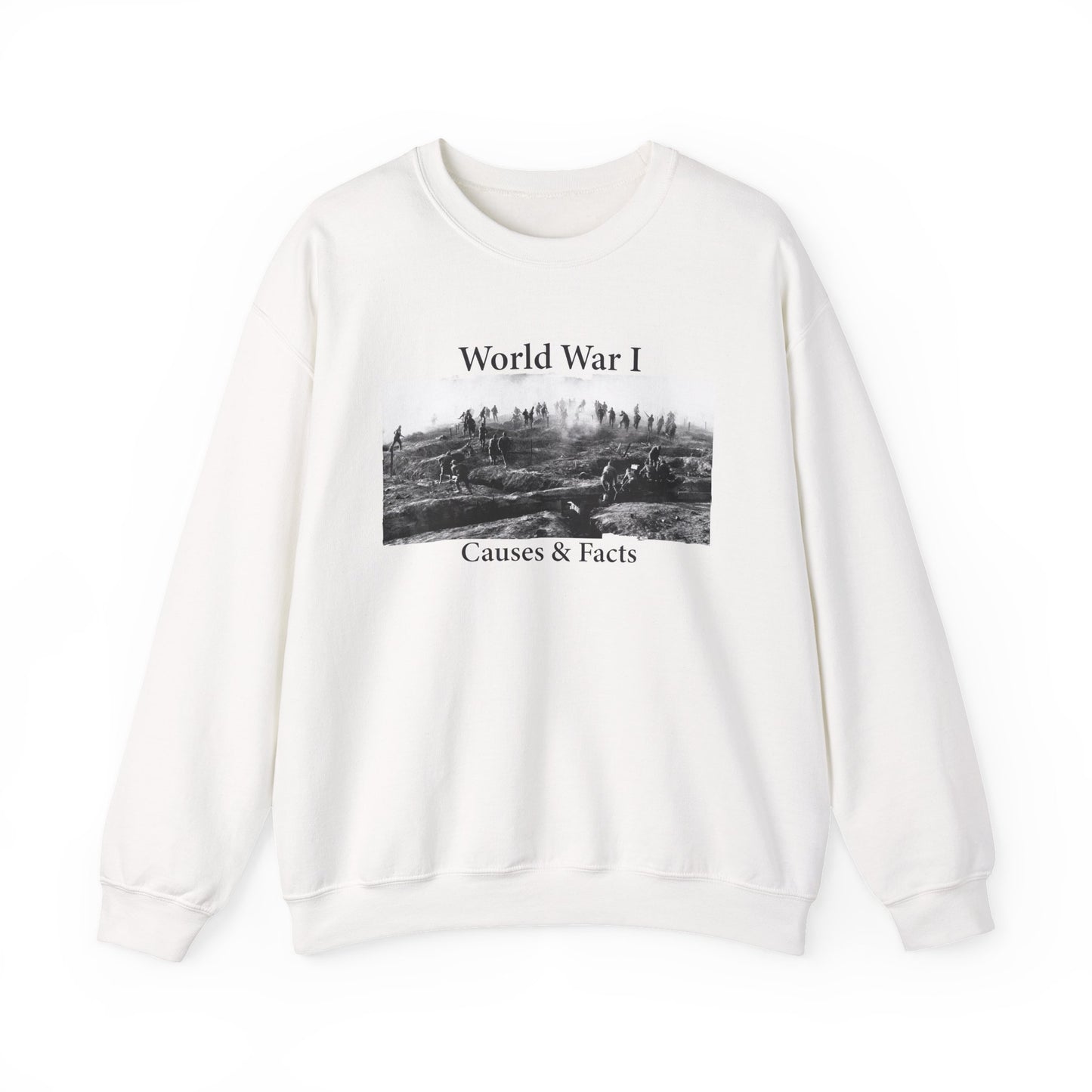 World War 1 Causes and Facts Sweatshirt