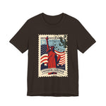 Statue Liberty Postage Stamp T-Shirt