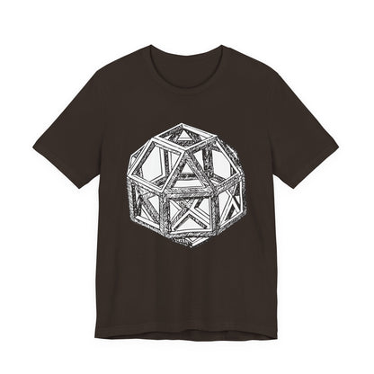 Rhombicuboctahedron Leonardo Da Vinci  T-Shirt