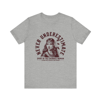 Cherokee Woman Native American T-Shirt