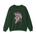 life is a battle strategy sweatshirt
