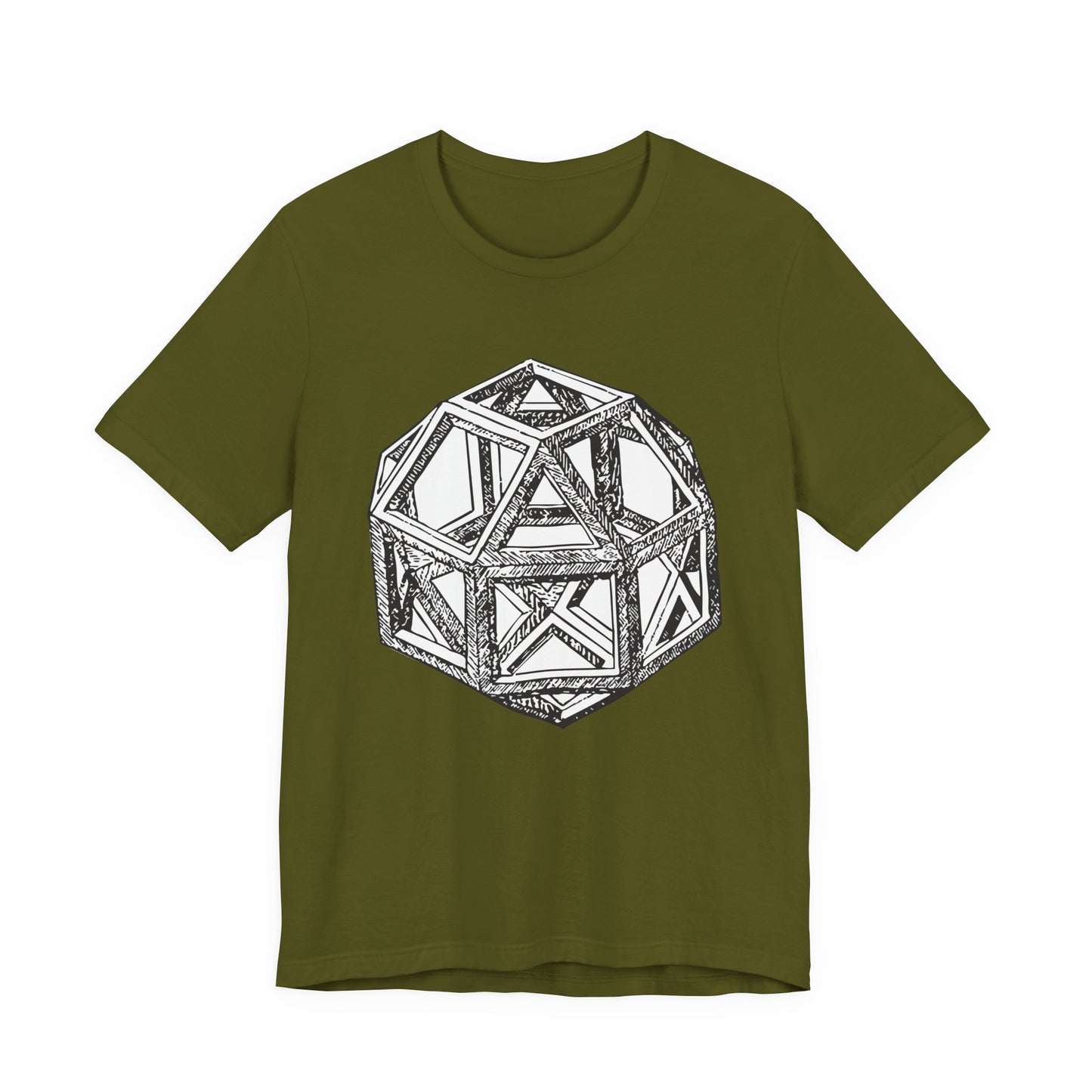 Rhombicuboctahedron Leonardo Da Vinci  T-Shirt