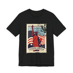 Statue Liberty Postage Stamp T-Shirt