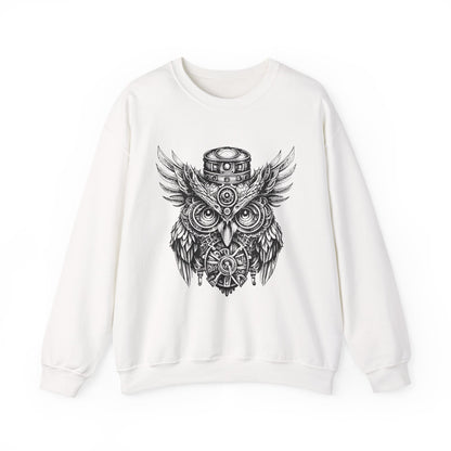 Steampunk Owl  Retro Sweatshirt