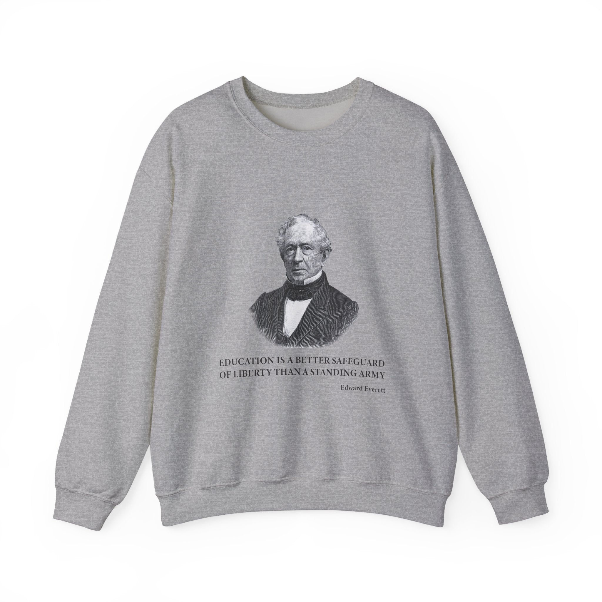 Education is a better safeguard Sweatshirts