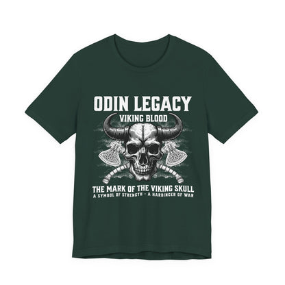 Odin Legacy Viking Skull T‑Shirt