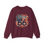 Route 66 Flag Sweatshirt