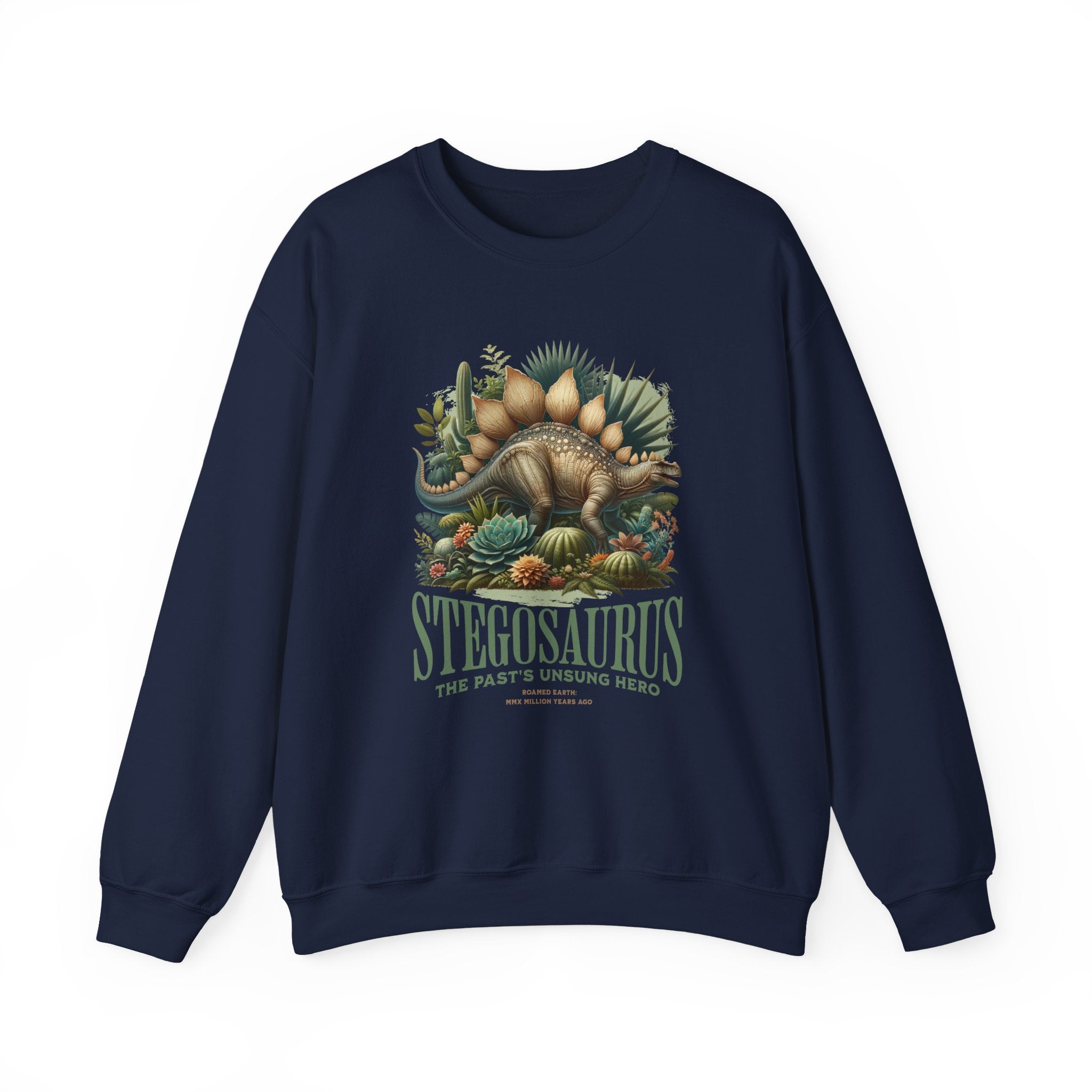 Stegosaurus Dinosaur Prehistoric Nature Animal Sweatshirt