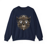 Skull Top Hat Steampunk Sweatshirt