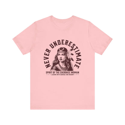 Cherokee Woman Native American T-Shirt