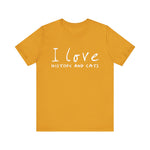 I Love History And Cats T-Shirt