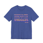 The history of all hitherto existing T-Shirt
