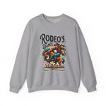 Rodeo's Dance, a Cowboy's Triump Over The Bronco Sweatshirt