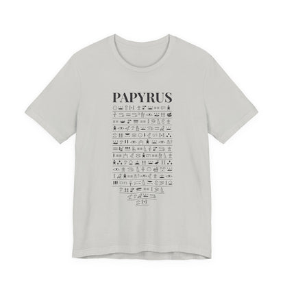 Papyrus Hieroglyph T-Shirt