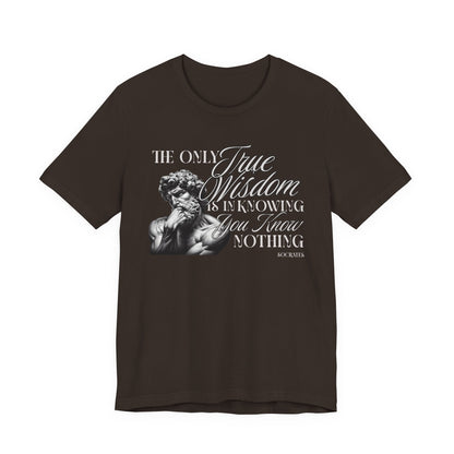 True Wisdom Socrates T-Shirt