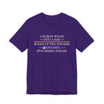 Roman Walks Into a Bar T‑Shirt