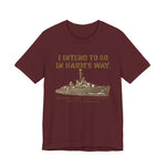 USS Johnston In Harms WayT-Shirt