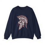 life is a battle strategy sweatshirt