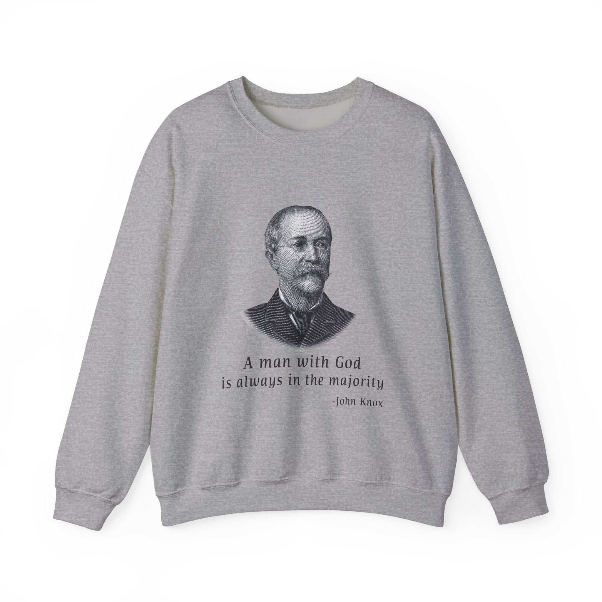 A man with God is always in the majority Sweatshirt