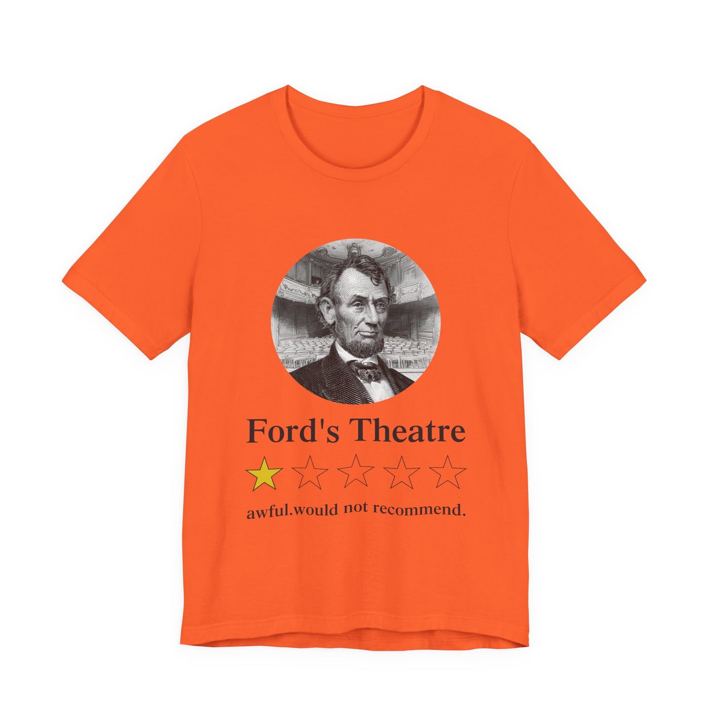 Lincoln One Star Review T-Shirt