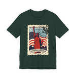 Statue Liberty Postage Stamp T-Shirt