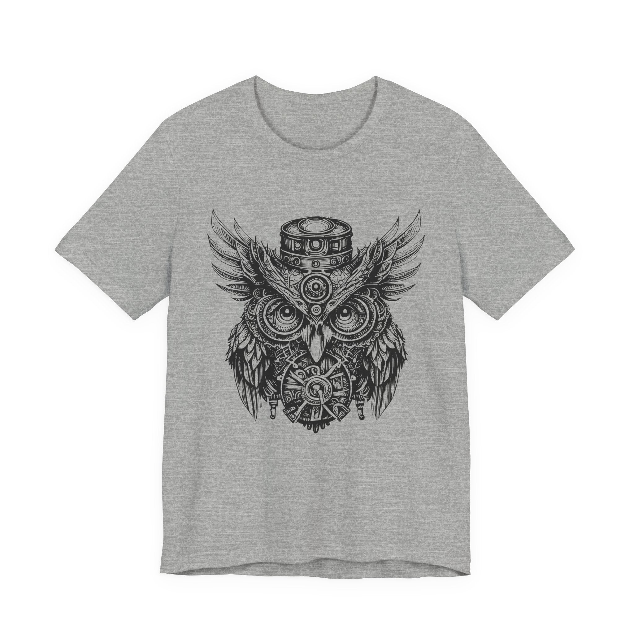Steampunk Owl  Retro T-Shirt