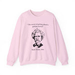 The secret of getting ahead is getting started Sweatshirts