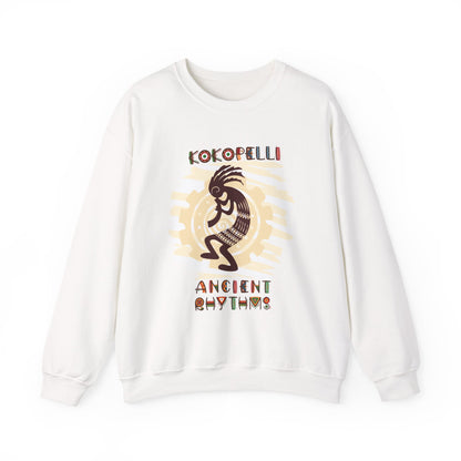Kokopelli Where Ancient Rhythms Sweatshirt