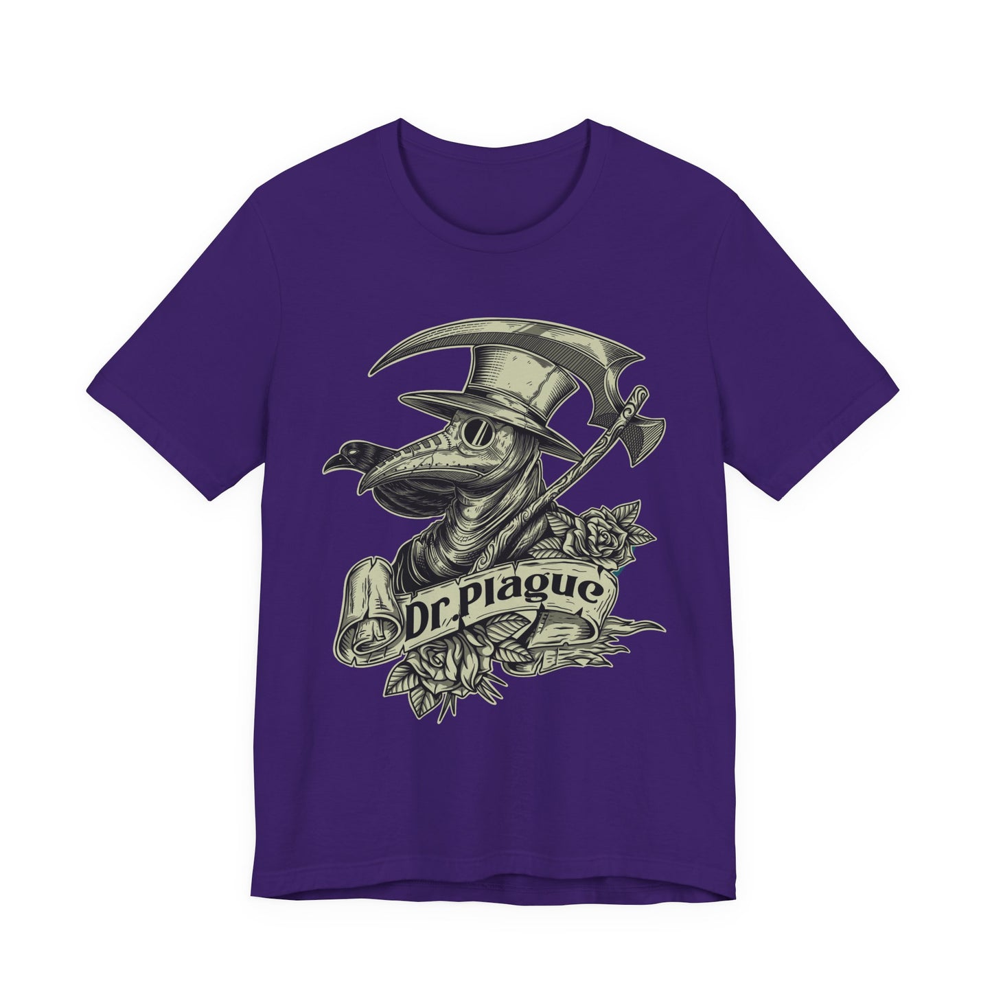 Plague Doctor Roses T-Shirt