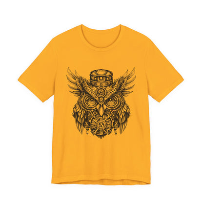 Steampunk Owl  Retro T-Shirt