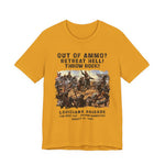 Out Of Ammo Throw Rocks T-Shirt