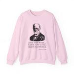 Love and work Sigmund Freud Sweatshirt