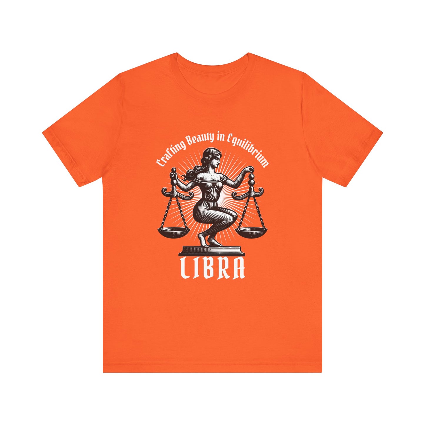 Crafting Beauty in Equilibrium Libra T-Shirt