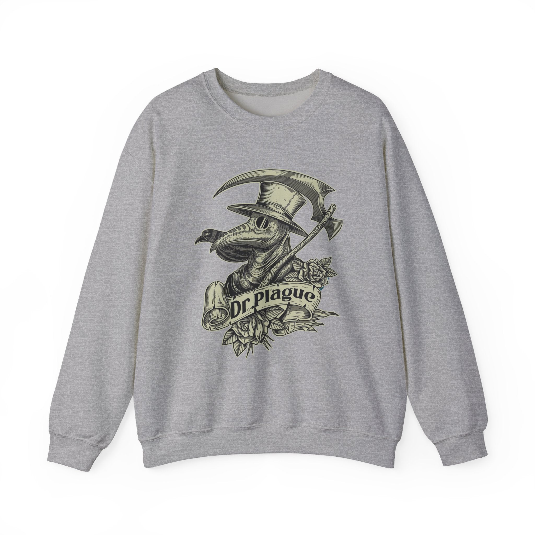 Plague Doctor Roses Sweatshirt