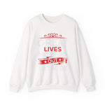 Great lives never go out they go on Sweatshirt