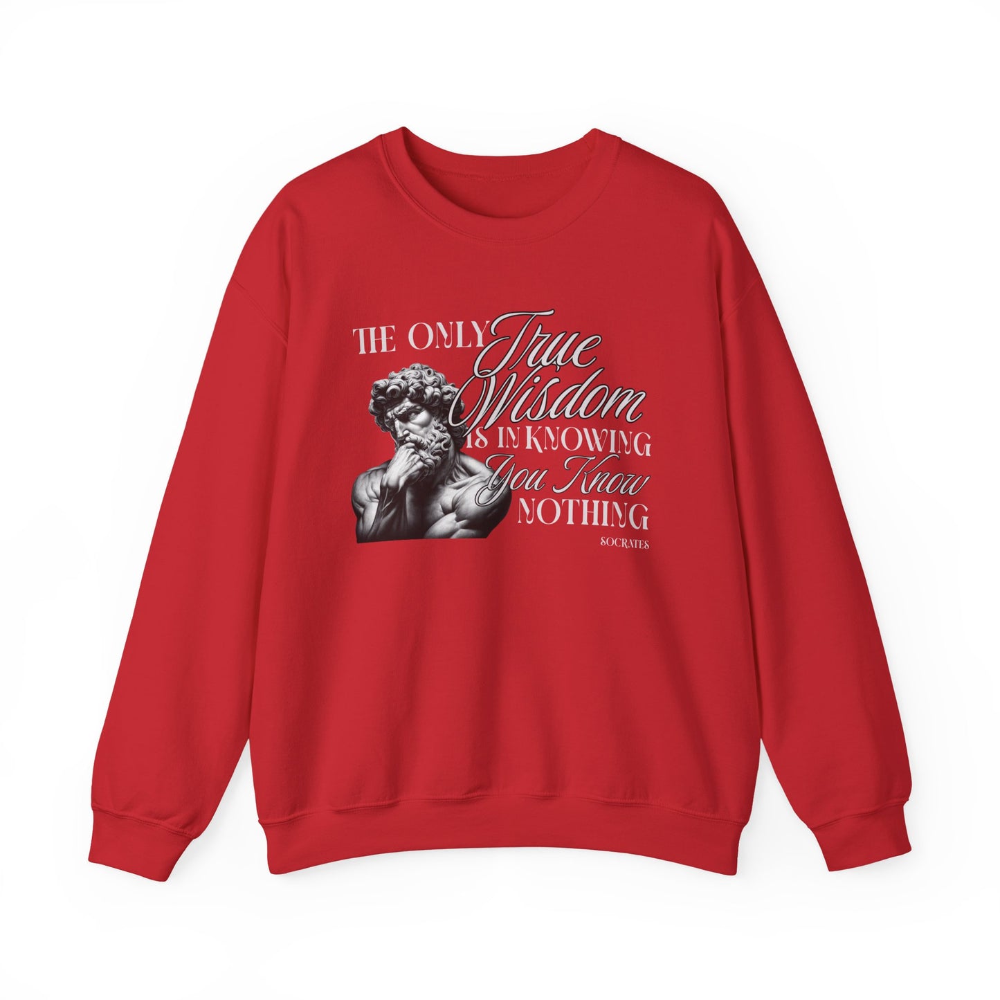 True Wisdom Socrates Sweatshirt