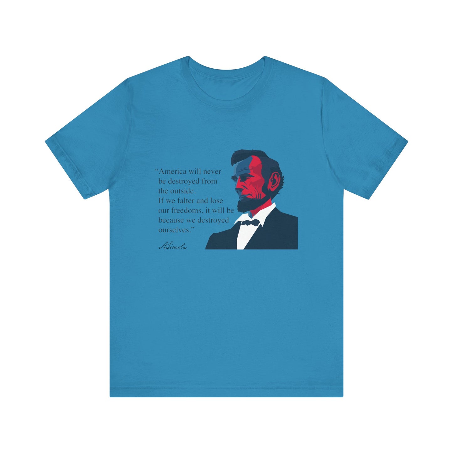 America will never be destroyed from the outside T-Shirt