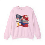 Half American Half Filipino Sweatshirt