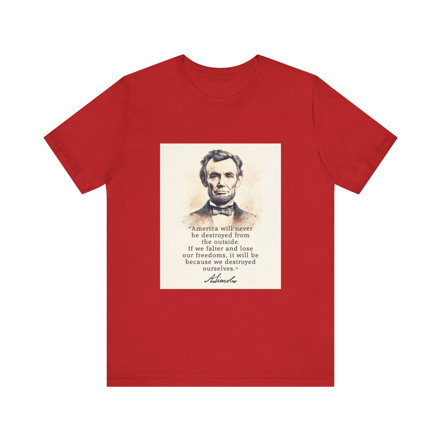 Destroyed Ourselves Lincoln T-Shirt