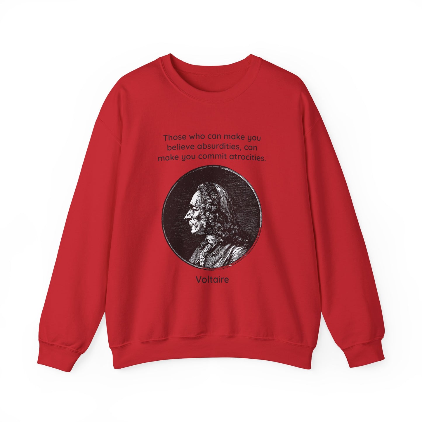 Voltaire Absurdities Sweatshirt