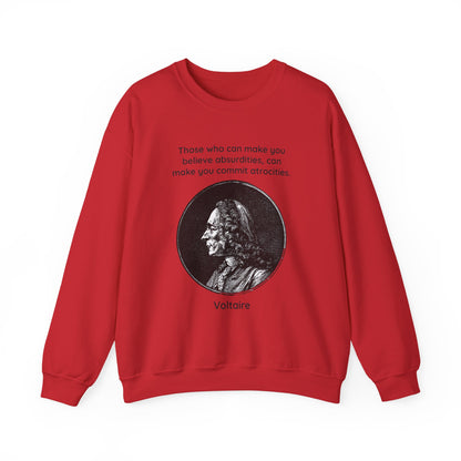 Voltaire Absurdities Sweatshirt