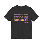 The history of all hitherto existing T-Shirt