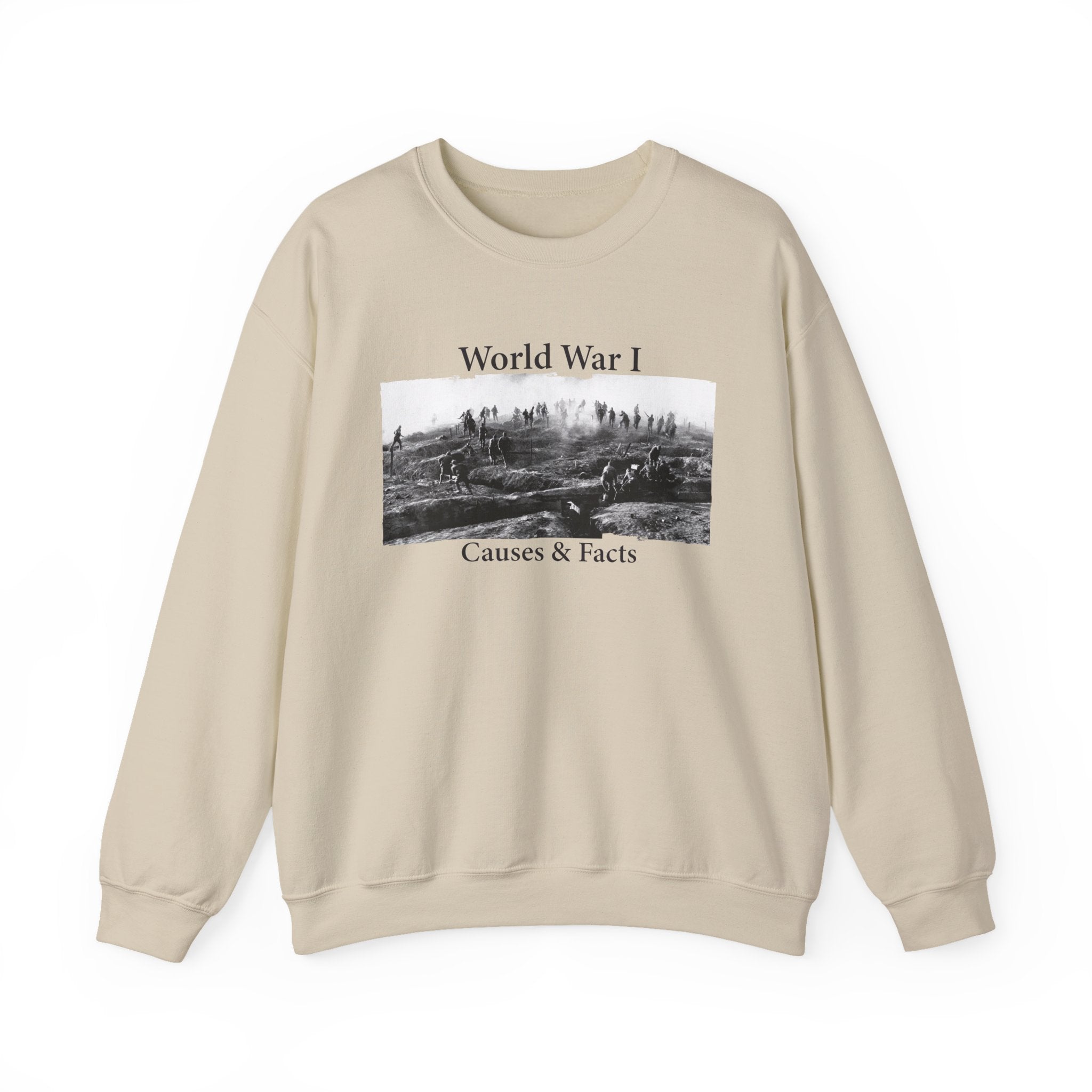 World War 1 Causes and Facts Sweatshirt