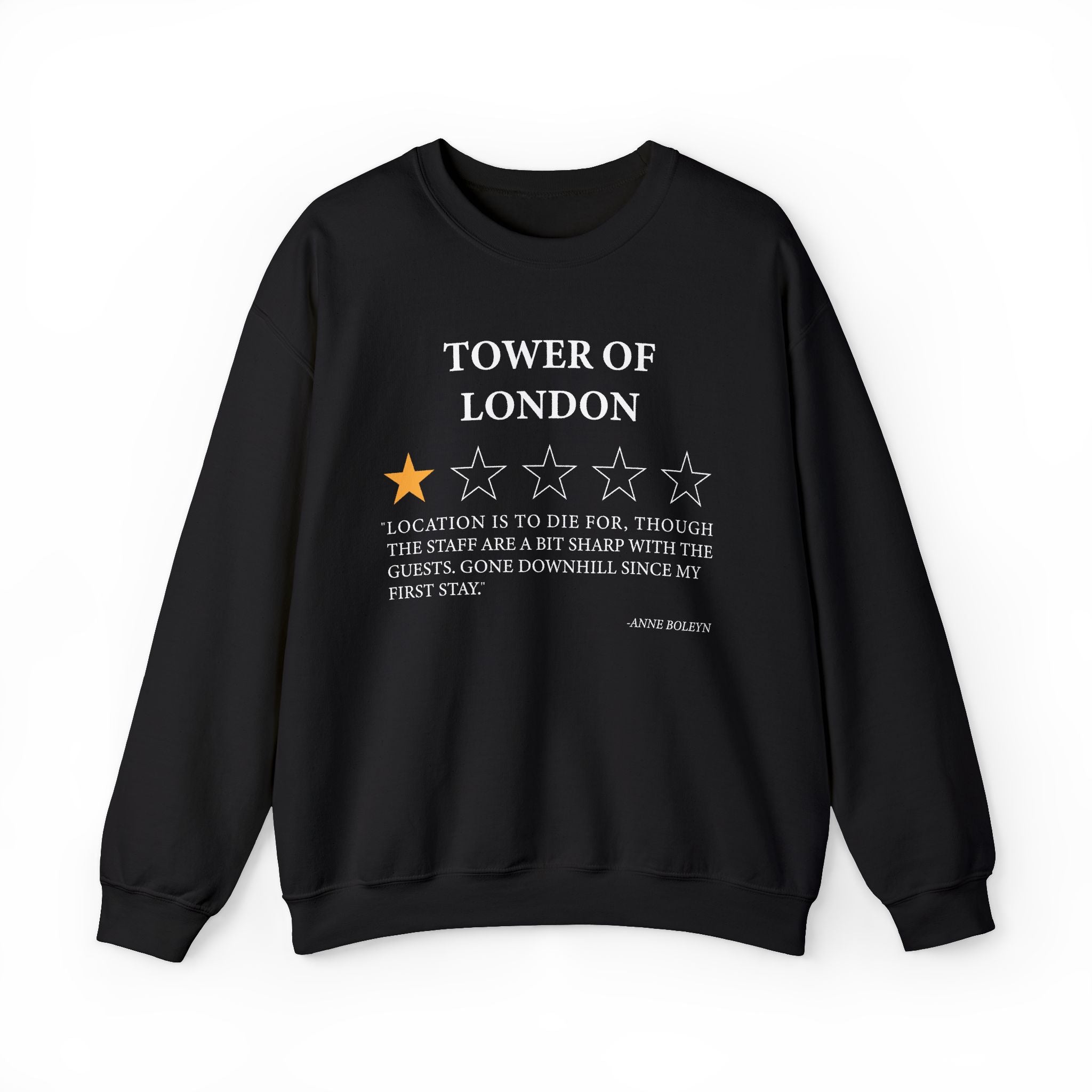 Tower Of London Review by Anne Boleyn Sweatshirt