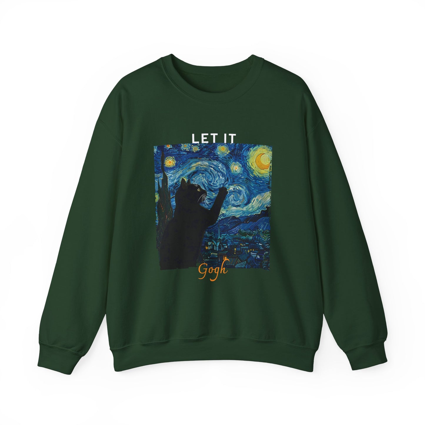 Van Gogh Starry Night Let It Gogh Sweatshirt