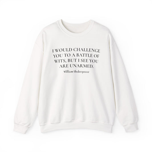 Battle of Wits Sweatshirt