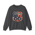 Route 66 Flag Sweatshirt