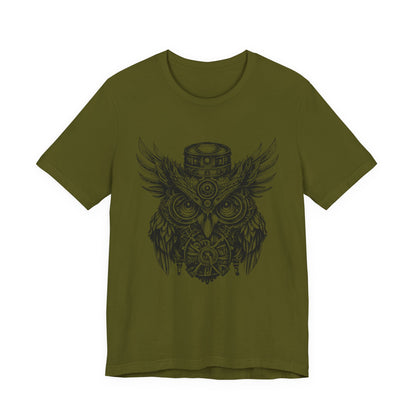 Steampunk Owl  Retro T-Shirt