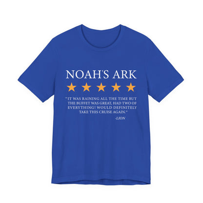 Noah’s Ark Review by a Lion T-Shirt