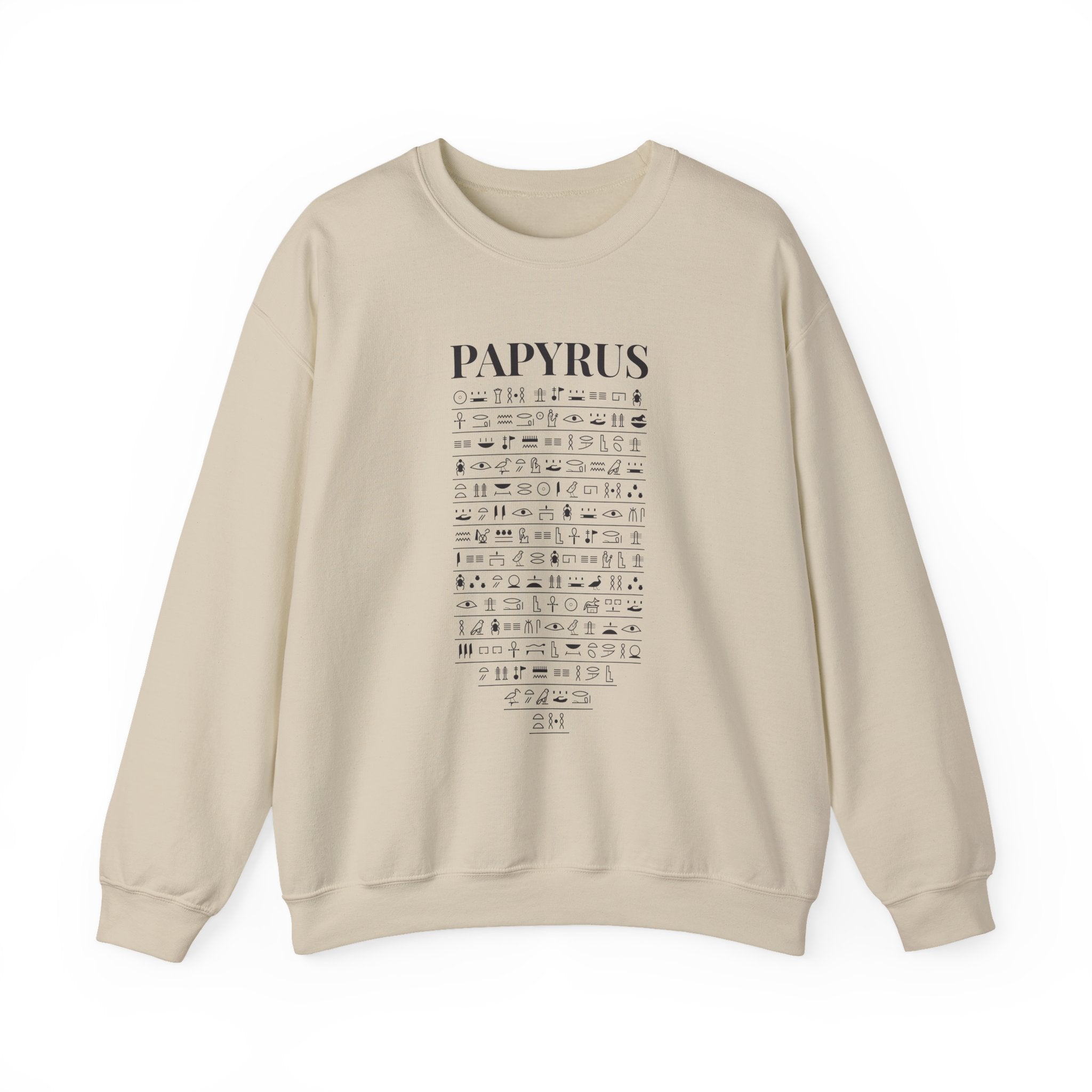 Papyrus Hieroglyphs Sweatshirt
